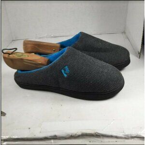 Men's Slippers Slip-on Shoes Warm Indoor Shoes Grey Size Medium 9-10